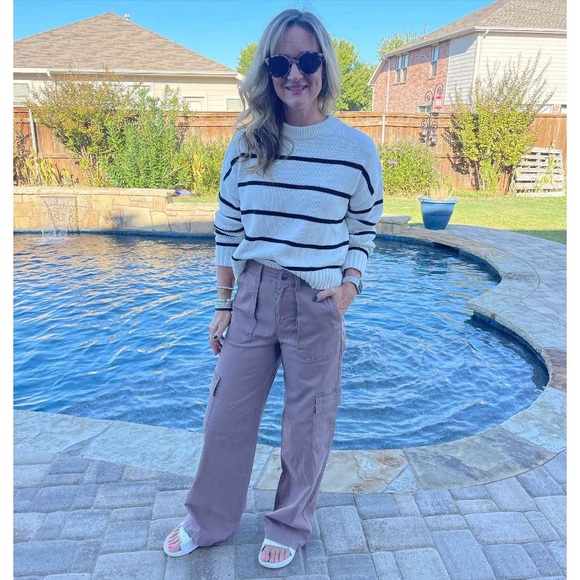 - ⭐️ ✨NWT wild fable cargo green pants for women 32 inch inseam wide leg ✨XXL - Picture 4 of 7